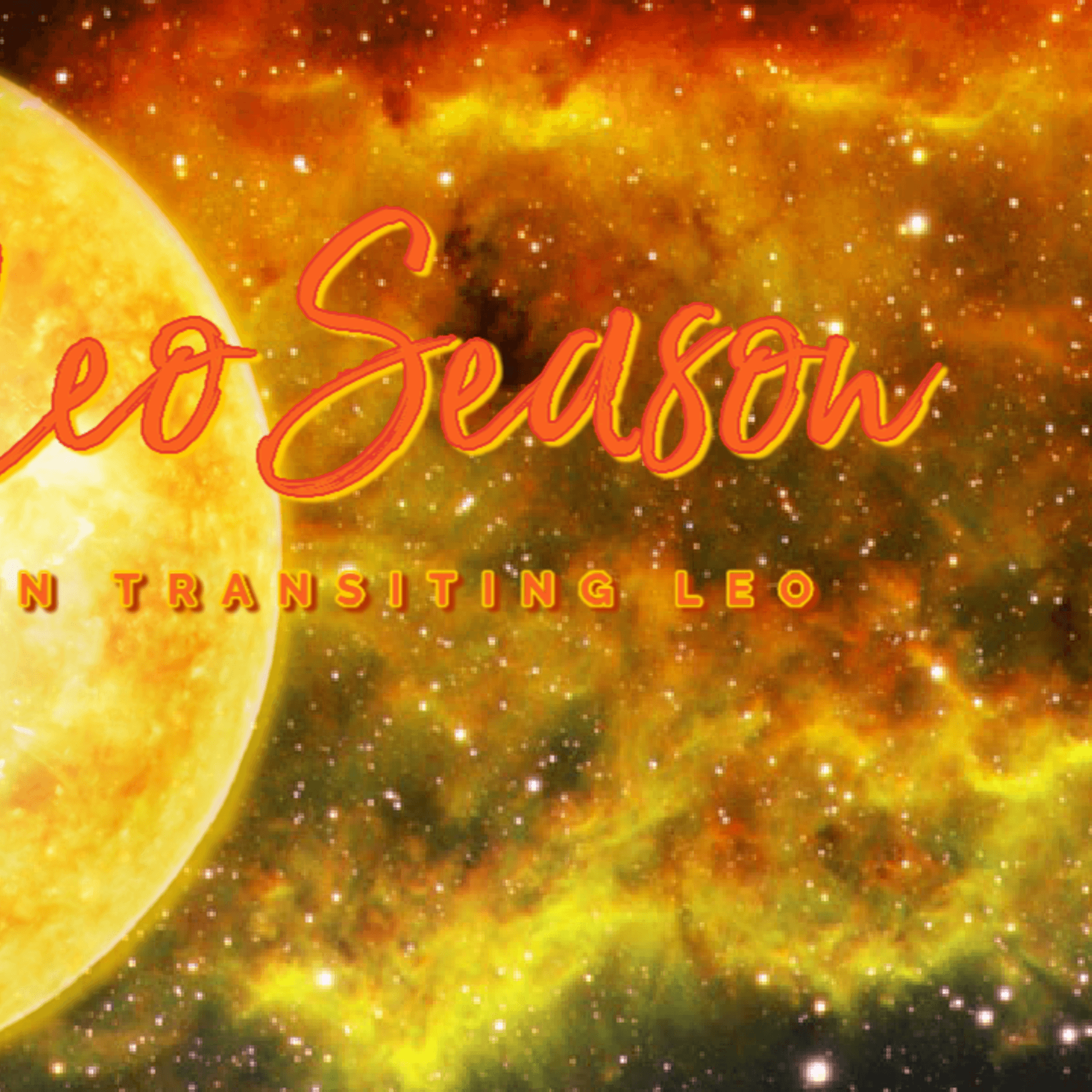 ☉Sun transiting Leo ♌︎