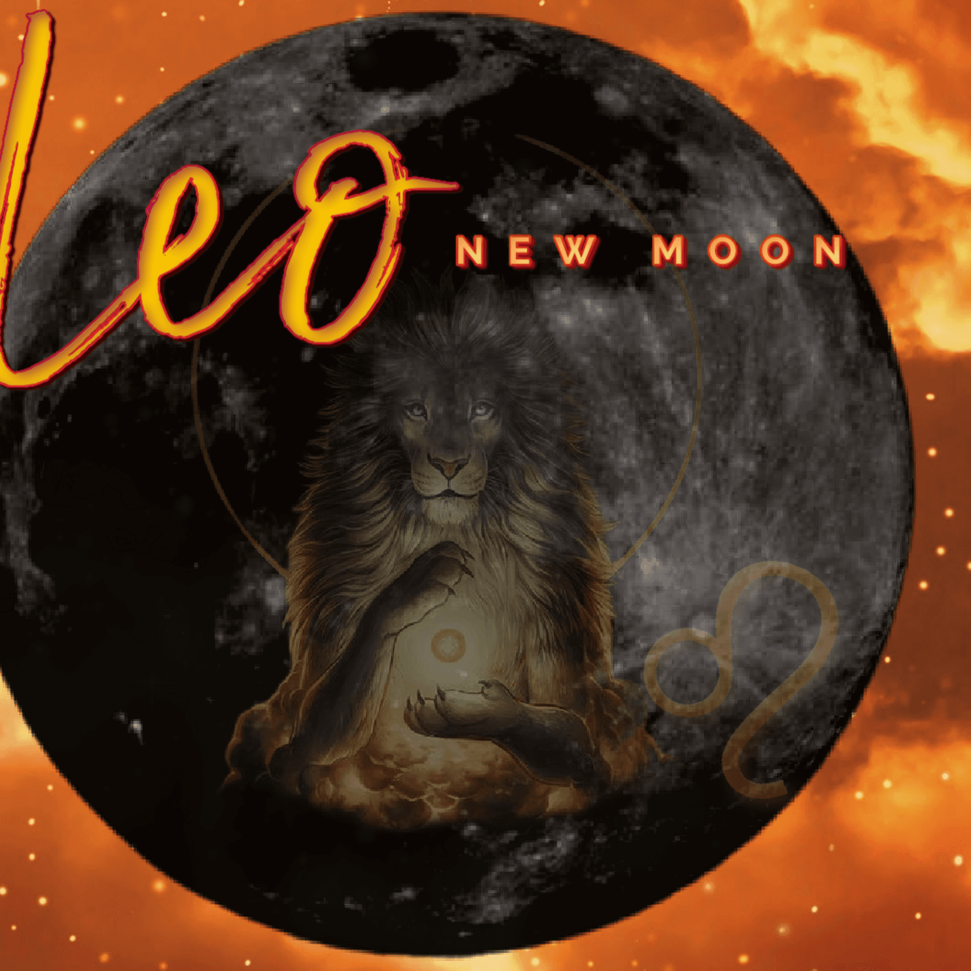 New ☾ Moon in Leo ♌︎