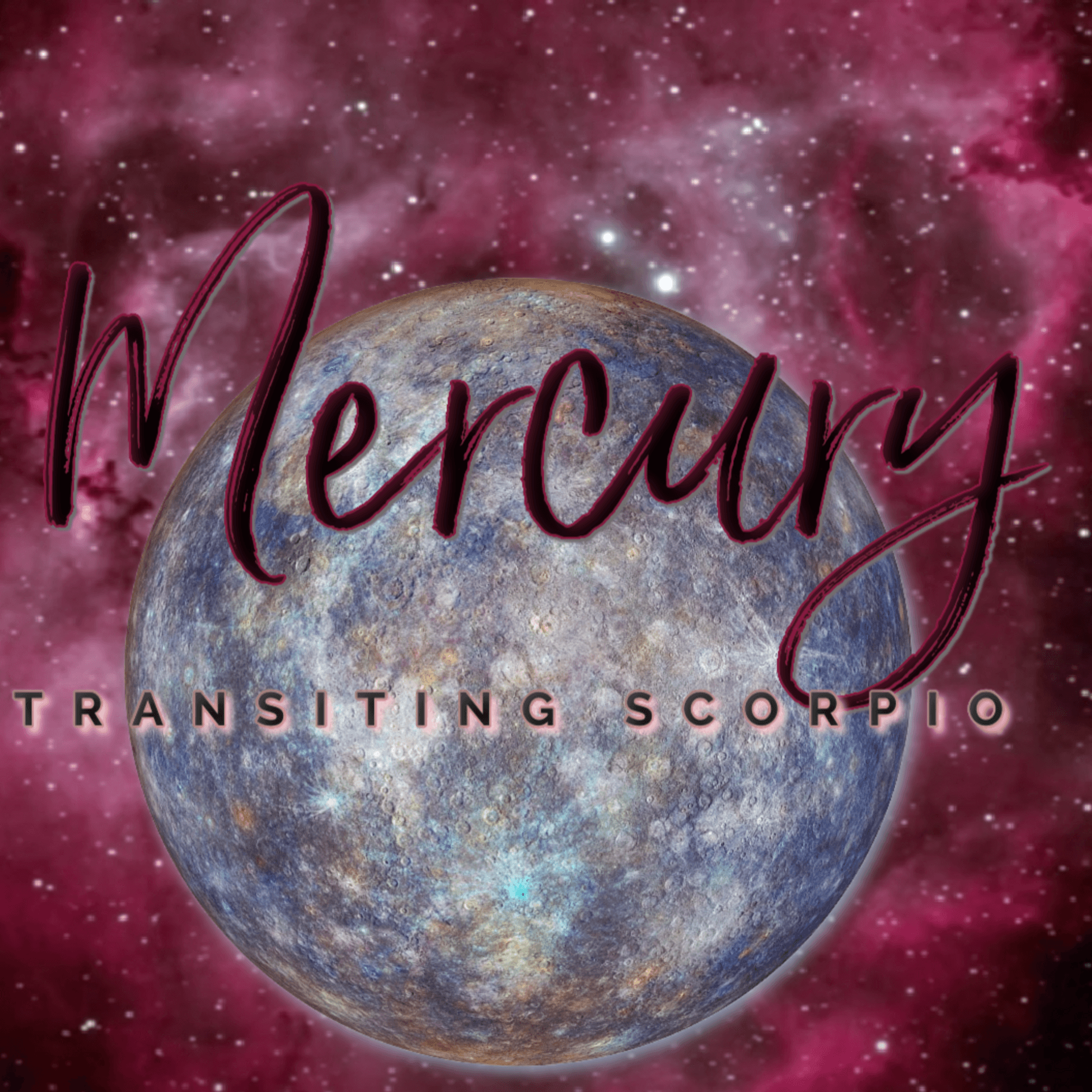 ☿ Mercury transiting Scorpio ♏︎