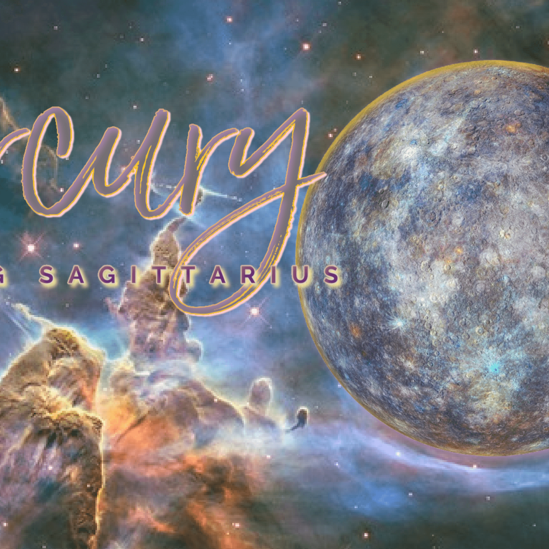 ☿Mercury transiting Sagittarius ♐︎