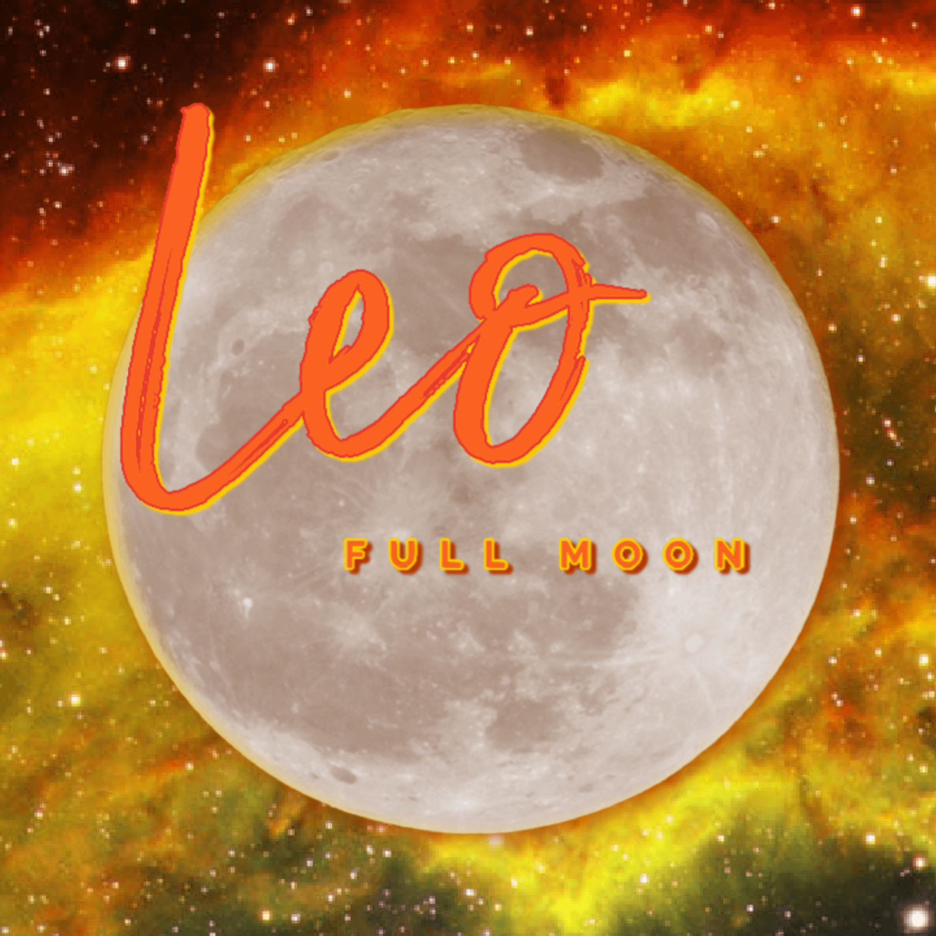 Full ☾ Moon in ♌︎ Leo